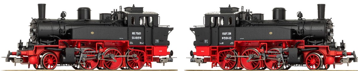 Nieuw Binnen: PIKO NS Rh 75 Stoomlocomotieven