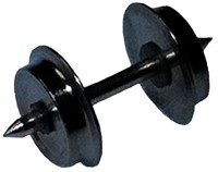 H0e Wielset 7,5 mm / As 17,5 mm, aan beide zijden geïsoleerd