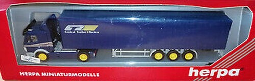 Herpa 141949 H0 - Mercedes Benz Vrachtwagen met Trailer CTR
