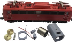 Micromotor.eu HR002C - Roco u.a. BR 01, BR 23, BR 17, BR 18.1, BR 23, BR 44, BR 58, BR 80, BR 101, BR 103 – E 03, BR 110, BR 111, BR 112, BR 114, BR 116, E 17, BR 118 – E 18, BR 139, BR 140, BR 141 – 