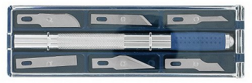Hobbytime Tools HT1006  - COMFORT GRIP KNIFE NO.1 – INCLUDES 6 BLADES