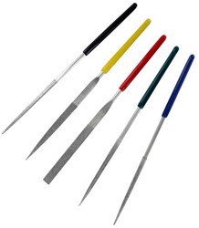 Hobbytime Tools HT1103  - DIAMOND FILE SET 100MM – 5 PRECISION PIECES