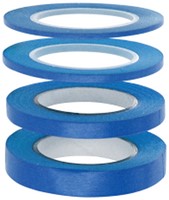 Hobbytime Tools HT1602  - FLEXIBLE MASKING TAPE SET – 4 ROLLS (1, 2, 3 & 6MM)