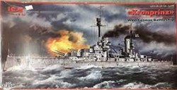 ICM S,003  - WWI German Battleship Kronprinz 1:350 (Open Verpakking)