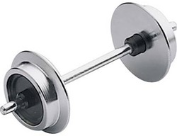 LGB L67343 G - Set van 2 kleine metalen wieltjes