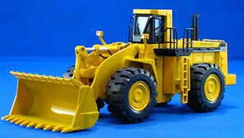 Kibri 10756 H0 - Komatsu Mijnshovel Geel