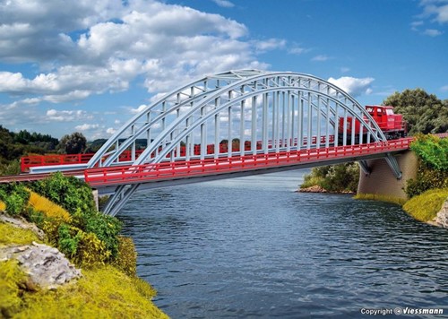 Kibri 7669 N Z - Weser Brug Enkel- of Dubbelspoor
