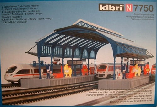 Kibri 7750 N - Station Overkapping