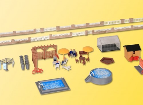 Kibri 8100 H0 - Tuin Accessoires