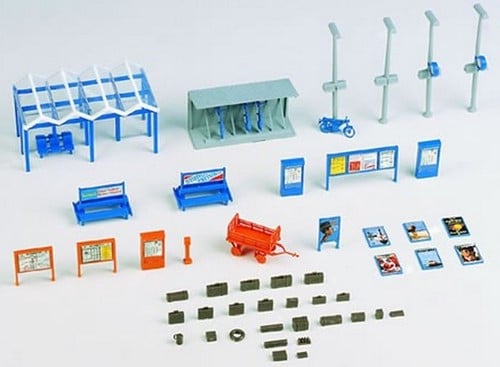 Kibri 8108 H0 - Station Accessoires