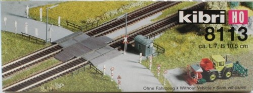 Kibri 8113 H0 - Overweg voor 1 of 2 sporen