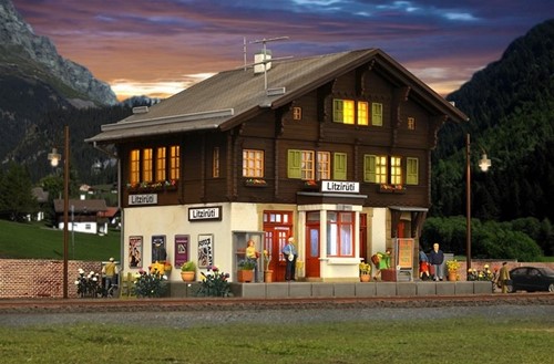 Kibri 9497 H0 - Station Litzirüti