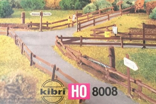 Kibri B-8008 H0 - Landelijk Hekwerk
