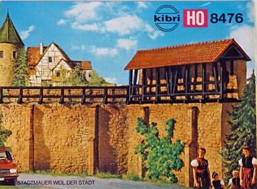Kibri B-8476 H0 - Stadsmuur Weil Der Stadt