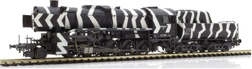 Liliput L131503 H0 - BR 42 Stoom Locomotief Winter Camouflage DRG