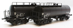 Liliput L230168 H0 - 4-assige Ketelwagen 2-delig NS