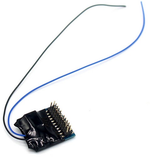 Lais DCC 870016 H0 - KungFu DCC Loco Decoder met Plux22 interface voor 6 Functies