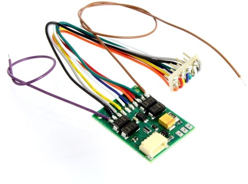 Lenz 10433-01 - Decoder Gold Plus 1000 mA interface. NEM 652