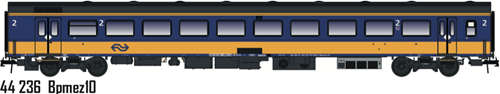 LS Models 44236 H0 - ICRmh, 2e klas, AmRo NS