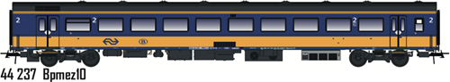LS Models 44237 H0 - ICRmh Bpmez10, 2e klas, Benelux NS