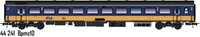 LS Models 44241 H0 - ICRmh Bpmz10, 2e klas, Benelux NS