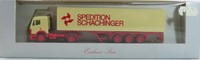 Herpa 2001000000005 H0 - Mercedes Benz Vrachtwagen met Trailer Spedition Schachinger Exclusive Series