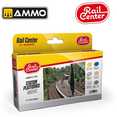 AMMO MIG-R-1035  - RAIL CENTER -  STATION PLATFORMS  (11/24)