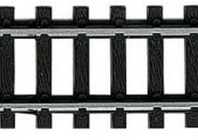 Rails Droits Minitrix 33,6 Mm échelle N (1/160) - Lot De 5, Occasion Très Bon état