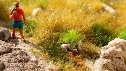 Noch 06910  - Graspollen profi, droog gras (25 st. 6 mm)