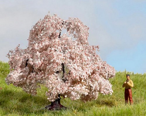 Noch 20147  - Kersen boom (Master-Bäume 6 cm hoog)