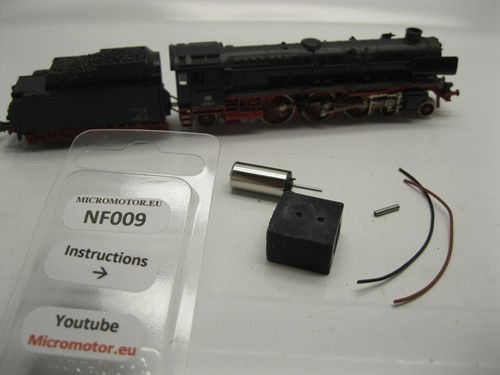Micromotor.eu NF009G N - Fleischmann BR 38K, DRG 01.10, P8, BR 23,  BR 011, BR 012