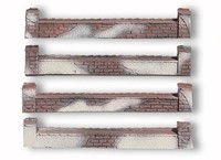 Noch 13208 H0 - Tuinmuur 4stuks
