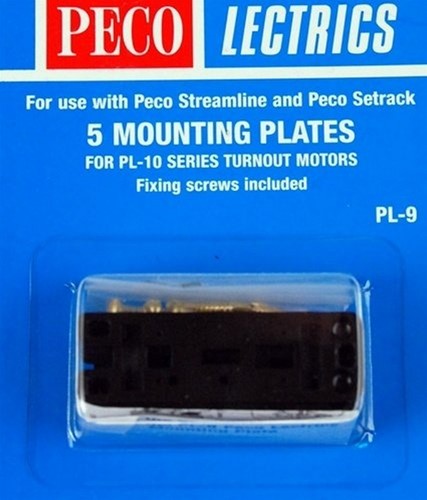Peco PL-9  - Montage Plaat 5x