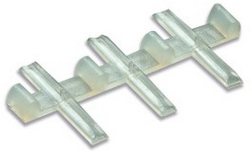 Peco  N - Geisoleerd Nylon Railverbinders 3 stuks