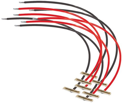 Peco PL-80 H0 - Stroomvoerende Railverbinders H0 Code 100/124 4 paar