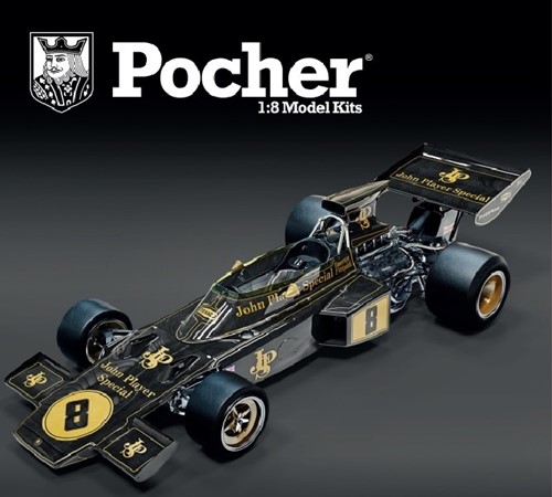 Pocher HK114 1:8 - Lotus 72D 1972 British GP Emerson Fittipaldi