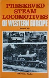 Preserved Steam Locomotives Of Western Europe Vol. 2 - P. Ransome- Wallis - ISBN 071100210X
