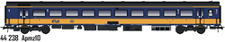 LS Models 44238 H0 - ICRmh Apmz10 1e klasse Benelux NS