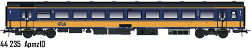 LS Models 44235 H0 - ICRmh Apmz10, 1e klas, AmRo NS