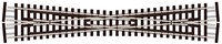Peco SL-E394F N - Streamline Rails Kruising Lang N Code 55 Electrofrog 1stuk