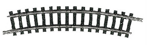 Minitrix T14984 N - Gebogen isolatiespoor R 1 24