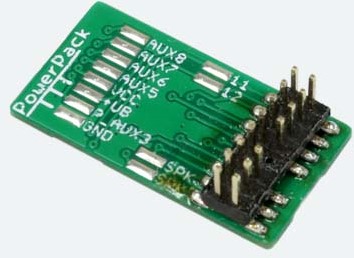 ESU 51992 N TT H0 - Adapterplatine, 24-pol E24 Buchse auf PluX16