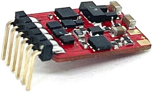 tOm 02010116  - Functie Decoder MICRO II 6P90 6 Pins Nem 651 90 Graden