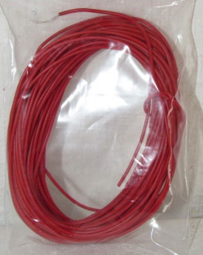tOm 01130201  - Wire, 0.14 mm2 cross section, RED