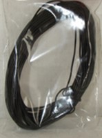 Train-O-Matic 01130202  - Wire, 0.14 mm2 cross section, BLACK