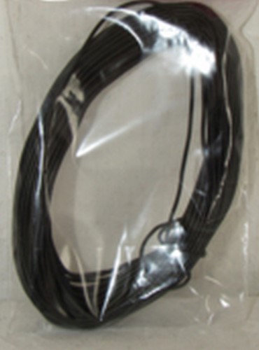 tOm 01130202  - Wire, 0.14 mm2 cross section, BLACK