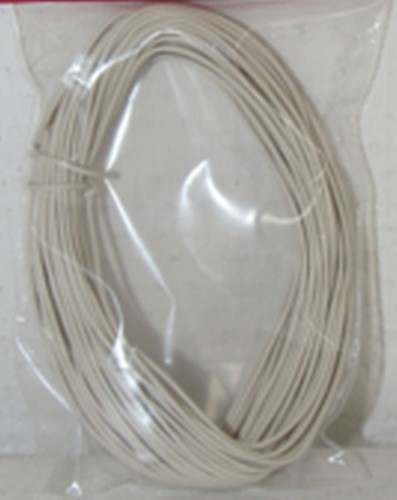 tOm 01130203  - Wire, 0.14 mm2 cross section, WHITE
