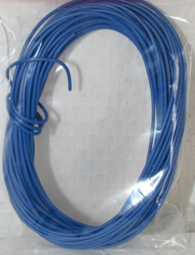 tOm 01130207  - Wire, 0.14 mm2 cross section, BLUE