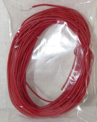 Train-O-Matic 01130301  - Wire, 0.22 mm2 cross section, RED