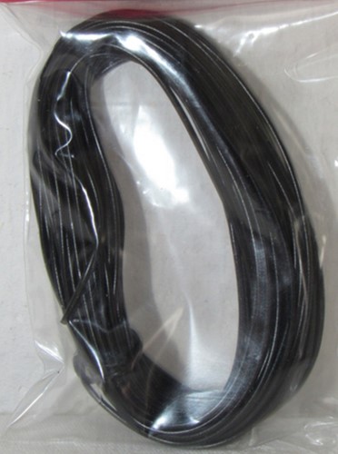 tOm 01130302  - Wire, 0.22 mm2 cross section, BLACK